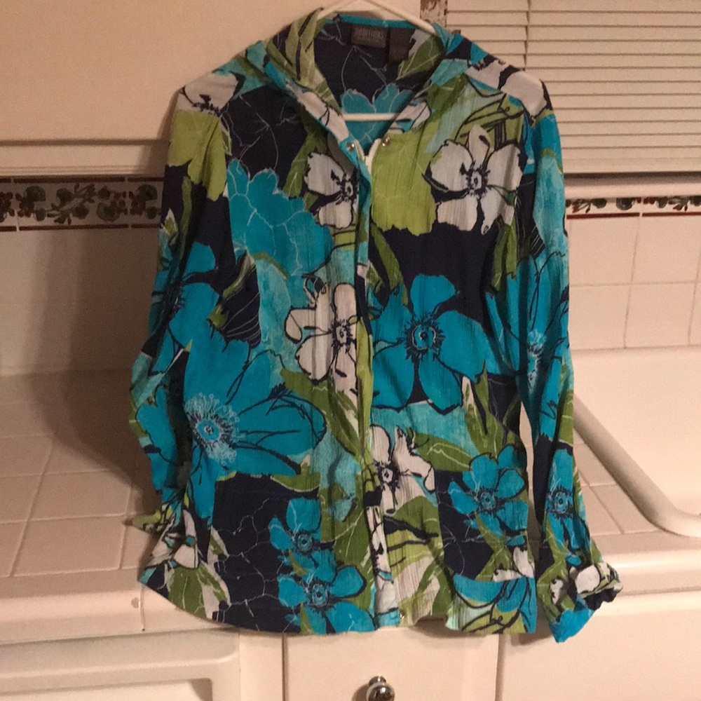 Additions by Chico’s zip up jacket